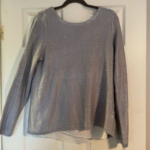 WHBM Silver Sweater